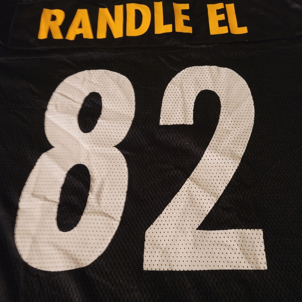 PITTSBURGH STEELERS JERSEY!! RANDLE EL #82    SIZE 2XL AUTHENTIC JERSEY